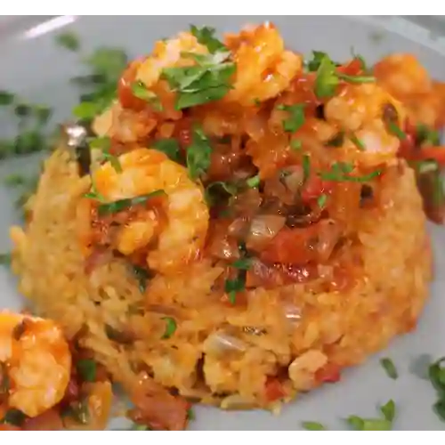 Arroz Mixto con Camarones