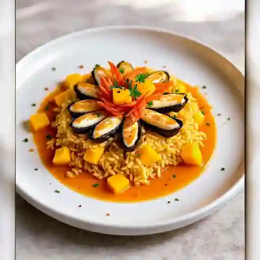 Langostino Y Mango