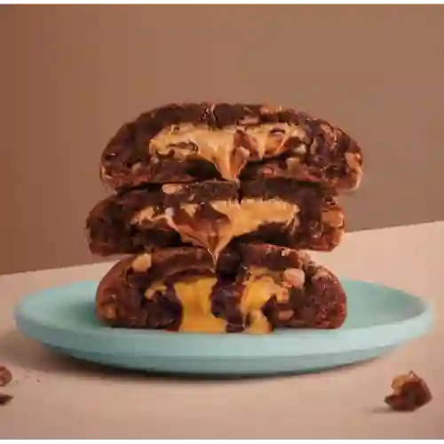 Galleta Rellena de Mantequilla de Maní