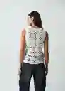 Saco Tejido Mujer Crudo Marfil Claro Talla L 582G088 Naf Naf