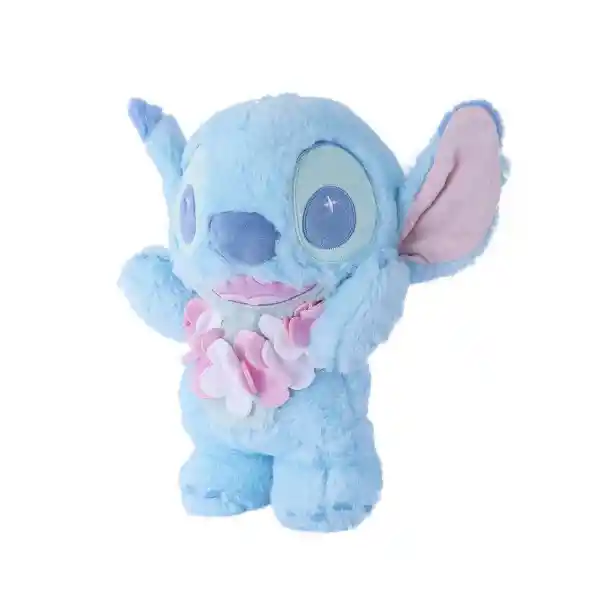 Peluche de Stitch Con Collar Flores Disney Lilo & Stitch Miniso