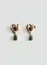 Pendientes Jim Oro Talla 99 Mujer Mango