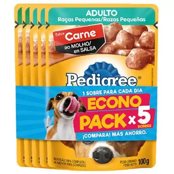 Pedigree Pack Alimento Para Perro Raza Pequeña