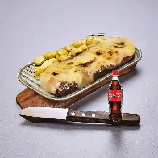 Combo Baby Gratinado + Coca Cola Original 600ML