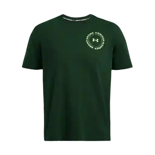 Under Armour Camiseta M Radial Wm 60/40s Ss Verde 1386815-301