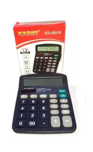 Calculadora 12 Digitos 15 X 12 Cm Kadio Kd-8837b