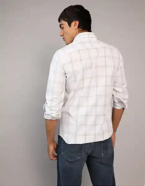 Camisa Hombre Blanco Talla: X-LARGE 2722196 American Eagle
