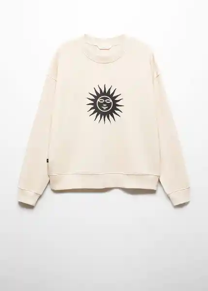 Buzo Sudadera Colombia Offwhite Talla 20 Niñas Mango