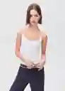 Top Lara Offwhite Talla 20 Teen Niñas Mango
