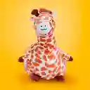 Peluche Redondo Jirafa Marrón Miniso