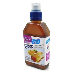 Diety Salsa Syrup sin Azúcar Añadido Sabor Caramelo