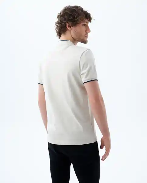Camiseta Hombre Crudo Talla M 800G003_CRU135304 Americanino