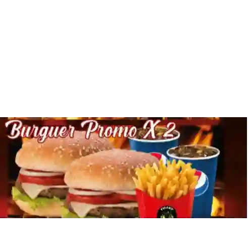 Combo Hamburguesa X 2