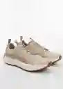 Deportiva Runner Beige Talla 40 Hombre Mango