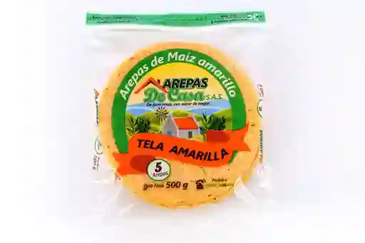 Arepas de Casa Arepa de Maíz Amarillo