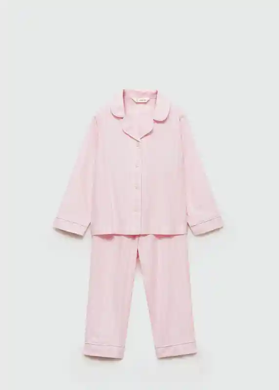 Pijama Sofiab Rosa Talla 70 Pijamas Mango