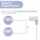 Audífonos Serie Life is For Fun Blanco 35 mm Mod Pa242 Miniso