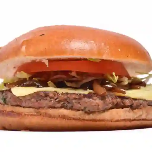 Hamburguesa Clásica de Carne Artesanal