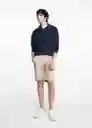 Bermuda Wang6 Beige Talla 19 Niño Mango