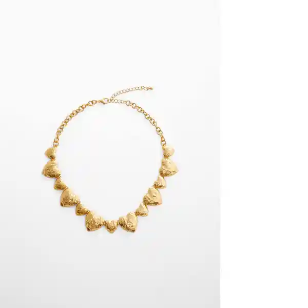 Collar Juno Oro Talla 99 Mujer Mango