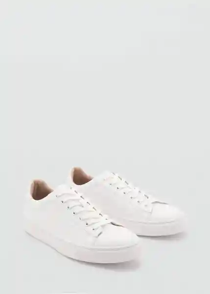 Zapatos Metro Blanco Talla 41 Hombre Mango