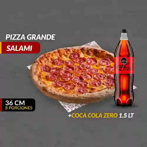 Pizza Salami (g) + Gaseosa 1,5l