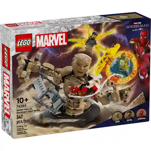 Set Construcción Spiderman vs. Sandman: Batalla Final Lego