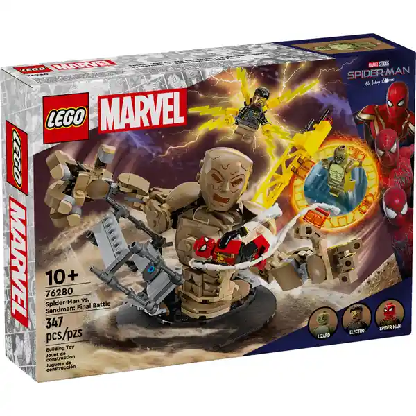 Set Construcción Spiderman vs. Sandman: Batalla Final Lego