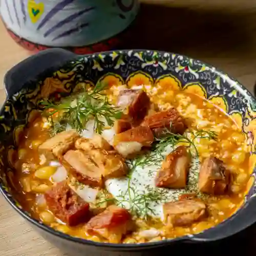Esquites de Chicharron