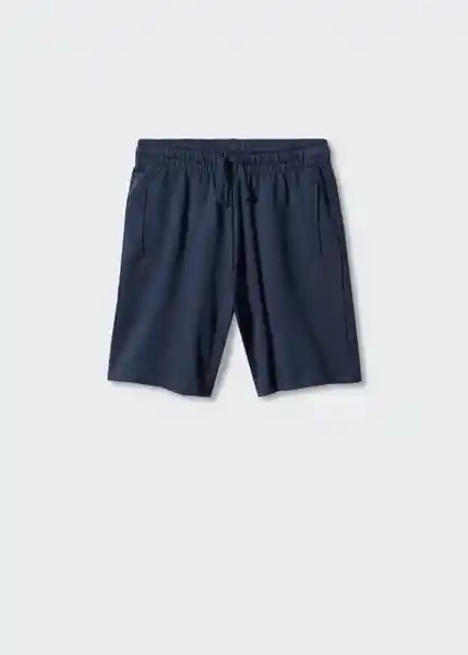 Bermuda Kanye Navy Talla 19 Mango Teen Boy Mango