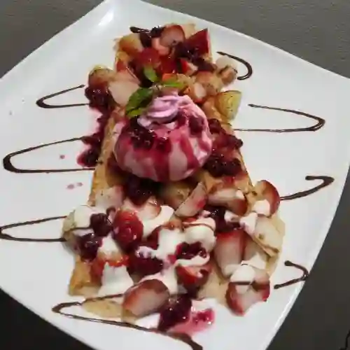 Crepe de Frutos Rojos
