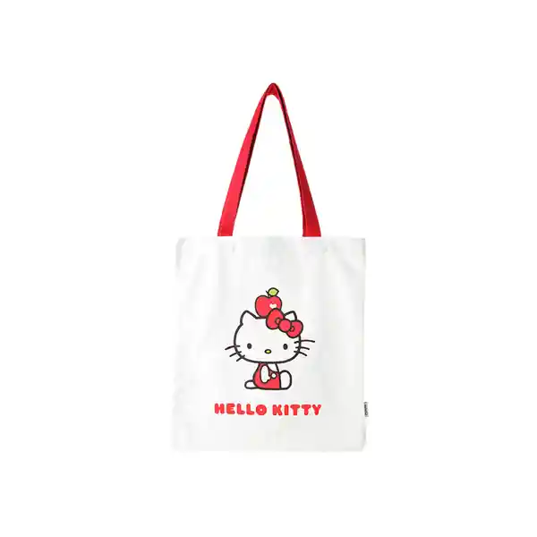 Bolso de Compras Serie Hello Kitty Blanco Apple Miniso