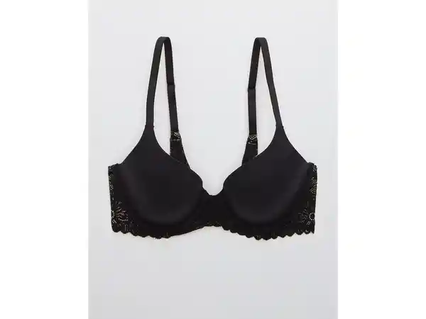 American Eagle Brasier Real Sunnie Aerie Color Negro Talla 36 B