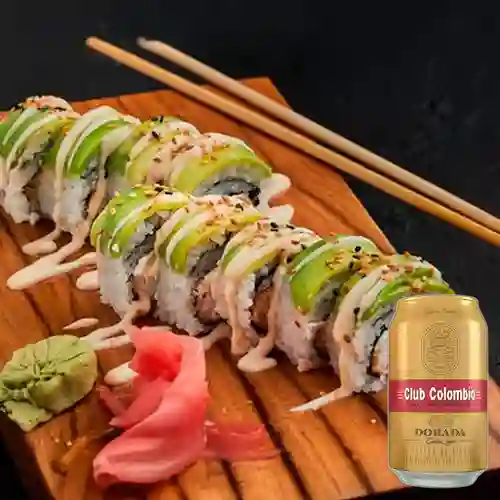 Combo Avocado + Cerveza Club Colombia Dorada Lta 330ml