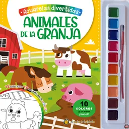Animales de la Granja Acuarela - Guadal