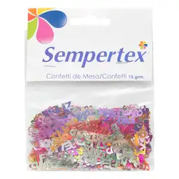 Sempertex Confetti de Mesa Feliz Cumpleaños