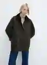 Abrigo Parka Niagara Khaki Talla XL Mujer Mango