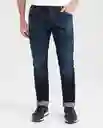 Jean Straight Morrison Azul Dark Ultra Oscuro 34/32 Chevignon