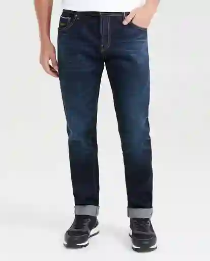 Jean Straight Morrison Azul Dark Ultra Oscuro 34/32 Chevignon