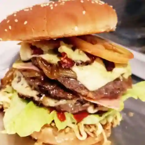 Hamburguesa Doble Res