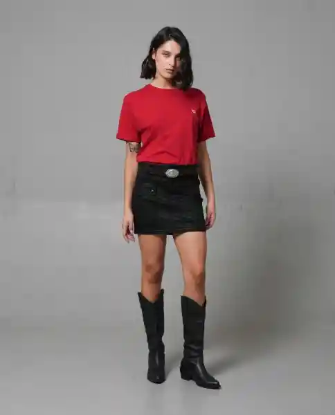 Camiseta Mujer Rojo M 200G000_ROJ191764 Rifle
