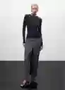 Jersey Biscayne Antracita Talla S Mujer Mango