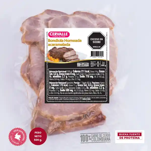 Jamón Tipo Cordero