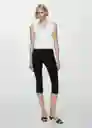 Top Verto Crudo Talla M Mujer Mango