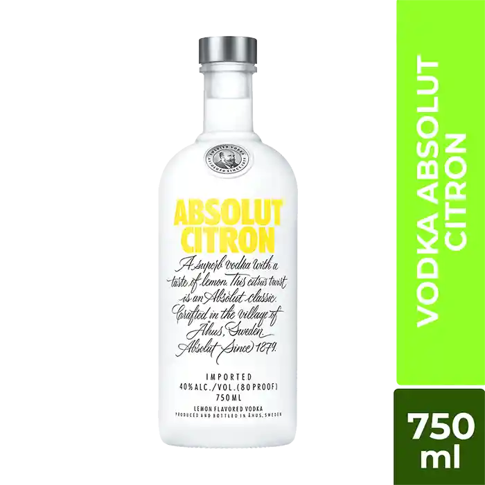 Absolut Vodka Citron