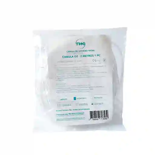 Canula Nasal Para Oxigeno Pediatrica Thg 2 Metros