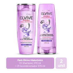 Combo Elvive Hialurónico Shampoo + Acondicionador 370 mL