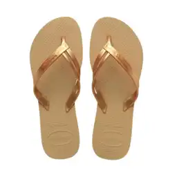 Sandalias Havaianas Elegance Mujer Dorado Talla 35/36