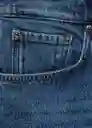 Bermuda Jarod Tejano Oscuro Talla 44 Hombre Mango
