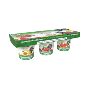 Colanta Yogurt Entero con Leche de Búfala Sabores Surtidos 3 und